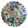 65 Pcs Tree of Life Art Stickers - Creative DIY Waterproof Stickers for Phone Cases, Journals, and Stationery