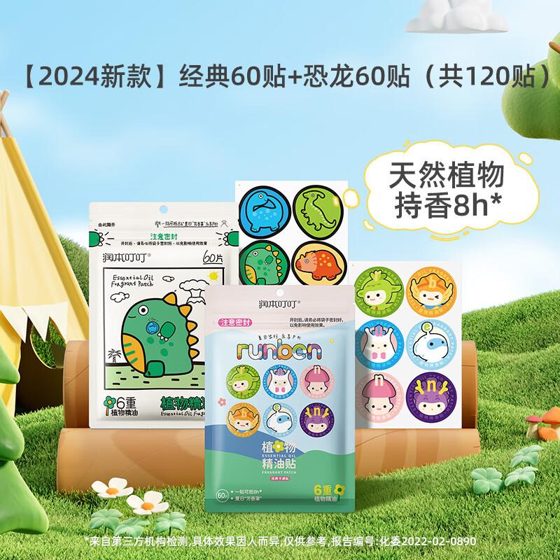 

RUNBEN Kids Cartoon Essential Oil Patches