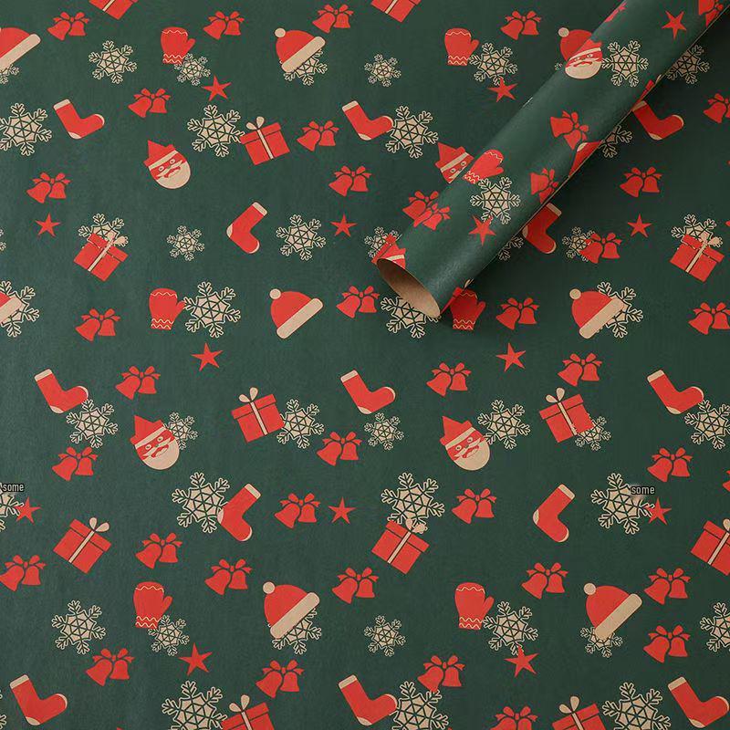 New Large Universal Christmas Wrapping Paper - Hot-Selling Cross-Border Design