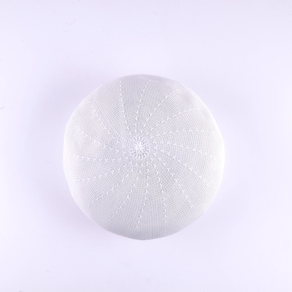 Beret Hat Women Spring Summer Hats For Women Retro Knitted Painter Cap Casual Trendy Design Solid Breathable Thin Cap Female New