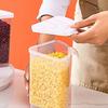 652F Modern Grain Container Clear Visible Pets Foods Storage Kitchen Can