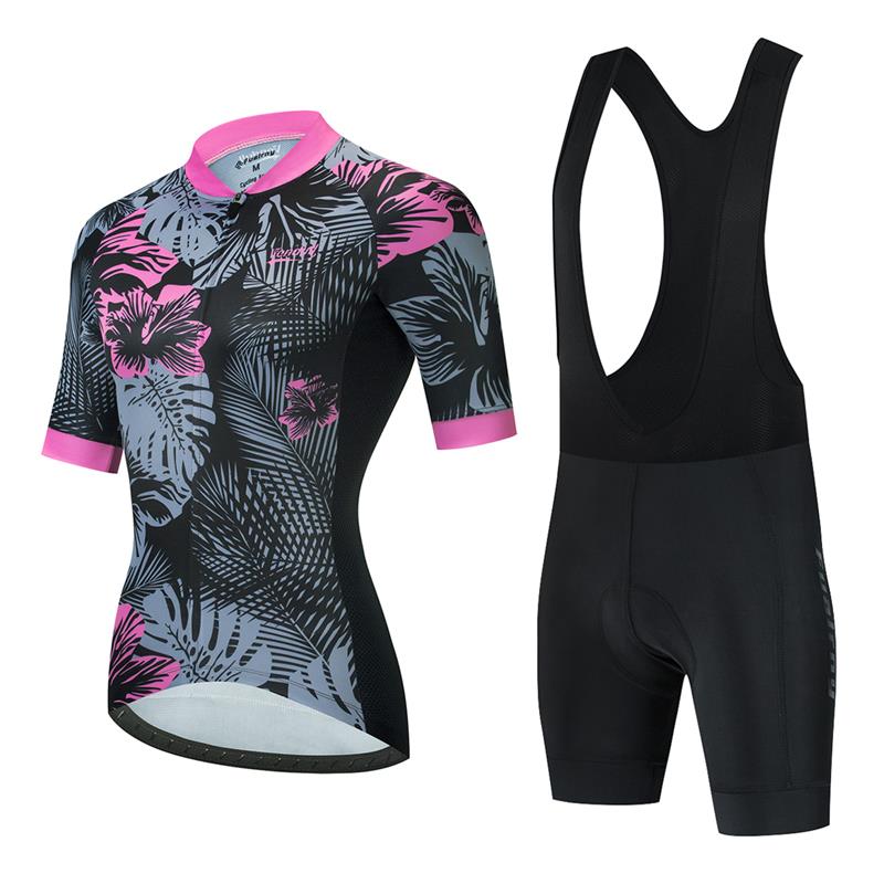Sommer Radfahren Jersey Sets 2024 Frauen Radfahren Kleidung MTB Bike Anzug Kurzarm Fahrrad Bike Outdoor Kleidung Maillot Ciclismo