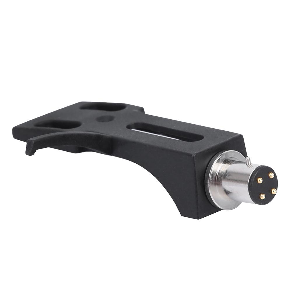 Universal Music Player Gramophone Black Mounting Bracket Replacement with 4pcs   Wires