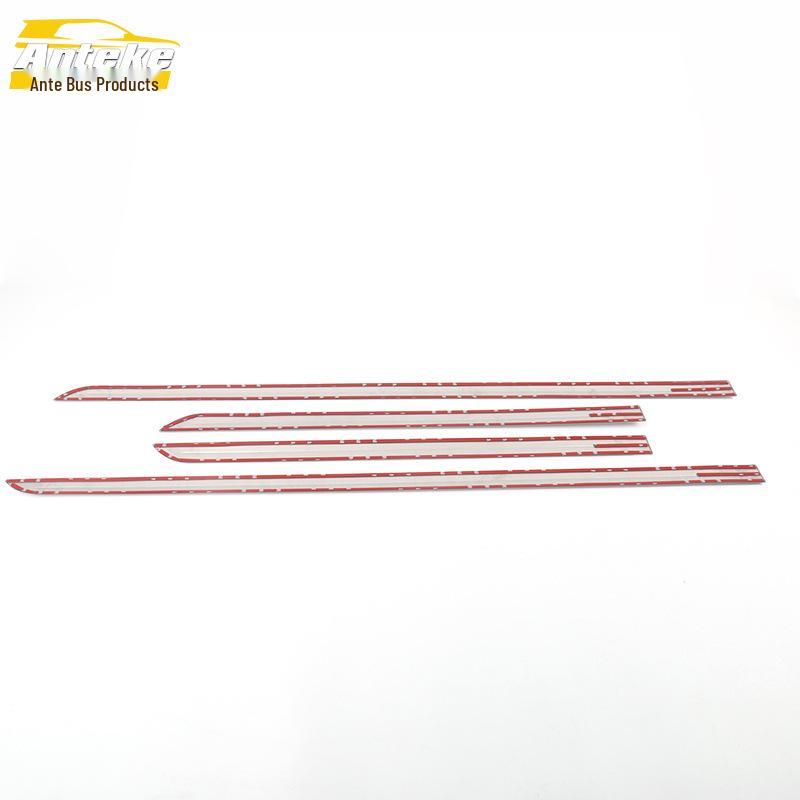 Haima S7 Stainless Steel Door Edge Protector Strip - Anti-Scratch Decorative Stickers