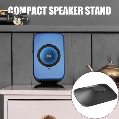 Speaker Stand Non-Slip Design High Stability Sturdy Design Easy Installation Elevated Desktop Speaker Holder for KEF Lsxii