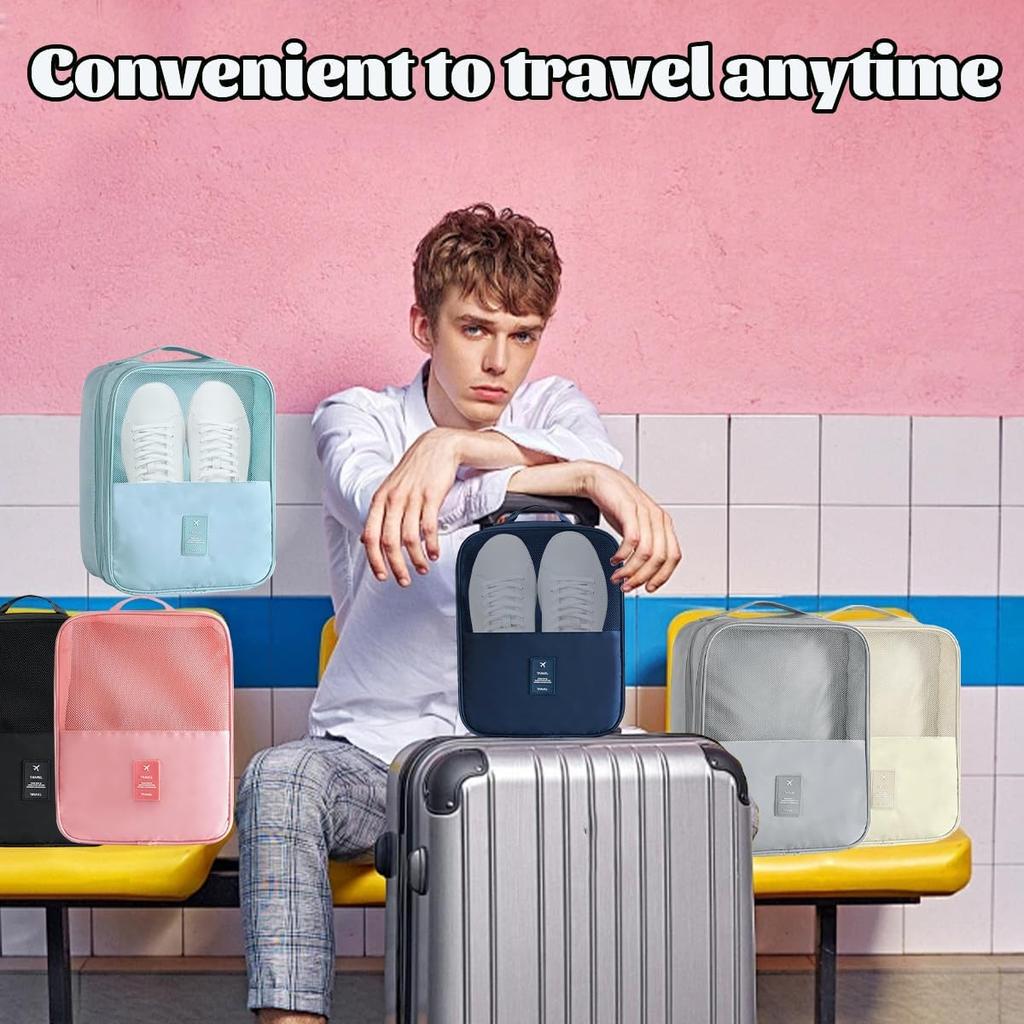 Portable Travel Shoe Bag Underwear Clothes Bags Shoe Organizer Storage Bag Multifunction Travel Accessories Storage Bags Pouch