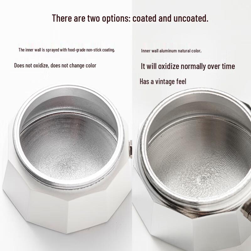 Zigo Dvojventilový italský moka konvička