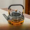 High Temperature Resistant Glass Tea Kettle with Handle for Open Flame Ceramic Stove New 2026 Health Promoting Tea U...