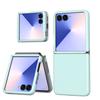 Cute Candy Color PC Shockproof Case for Samsung Galaxy Z Flip 7 TPU Connector Skin-Fell Cover for Samsung Z Flip 6 5 7 FE Flip7