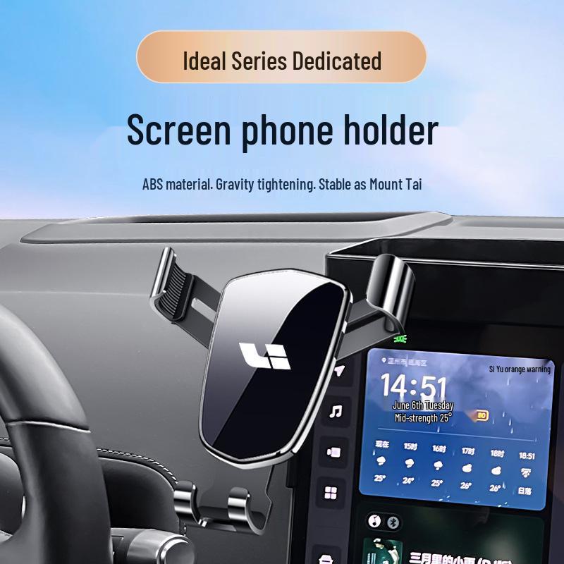 Applicable Ideal ONE/L7L8L9 Large Screen Car Phone Holder for Dashboard Navigation