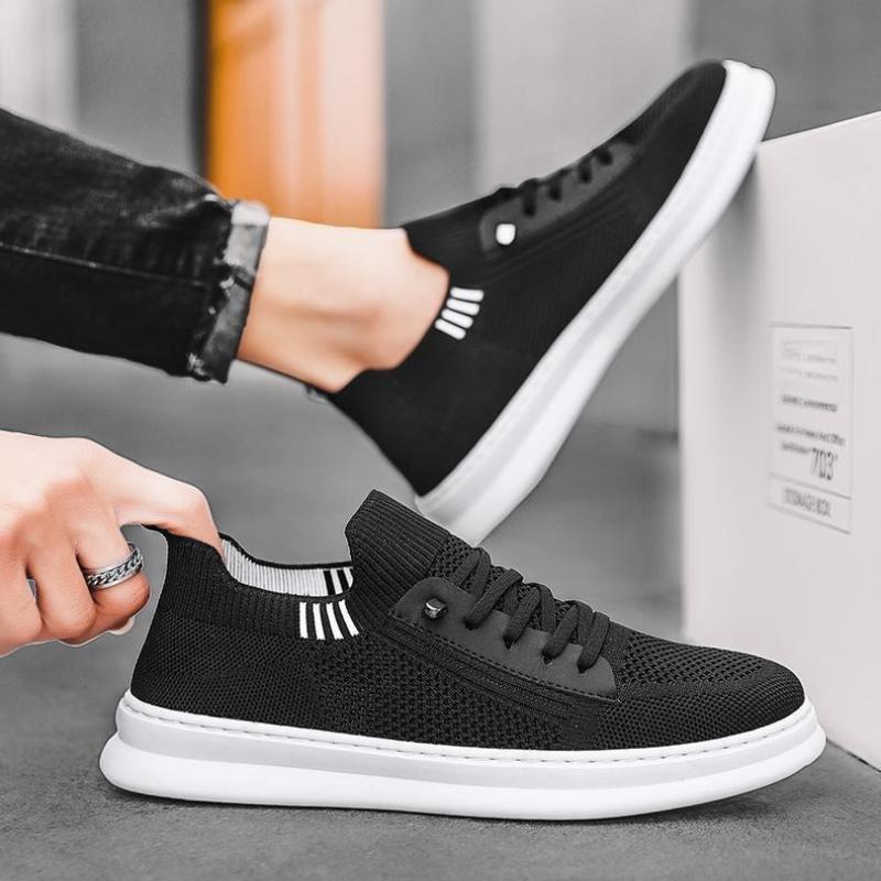Fashion LighMan Shoe tweight Flat Wear to Work Sneakers Breathable Retro Common Elegant Footwear Offer New In Deals Casual Shoes for Men
