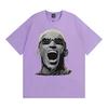 Limitiertes Charles Oliveira Big Face Vintage Grafik T-Shirt Mann Mode Trendige Coole T-Shirts Herren Übergroßes 100% Baumwoll T-Shirt