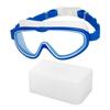 Kids' Swimming Goggles Silicone Seal Swim Goggles Kids' Anti-fog Swimming Goggles with Clear View Waterproof Pool for Children