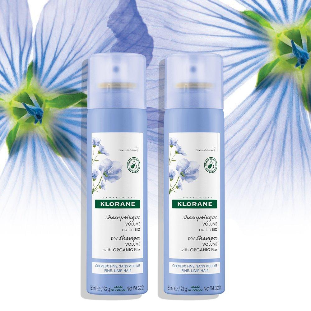 

[KLORANE] Flex Dry Shampoo 150ml x 2 (Volume Care)