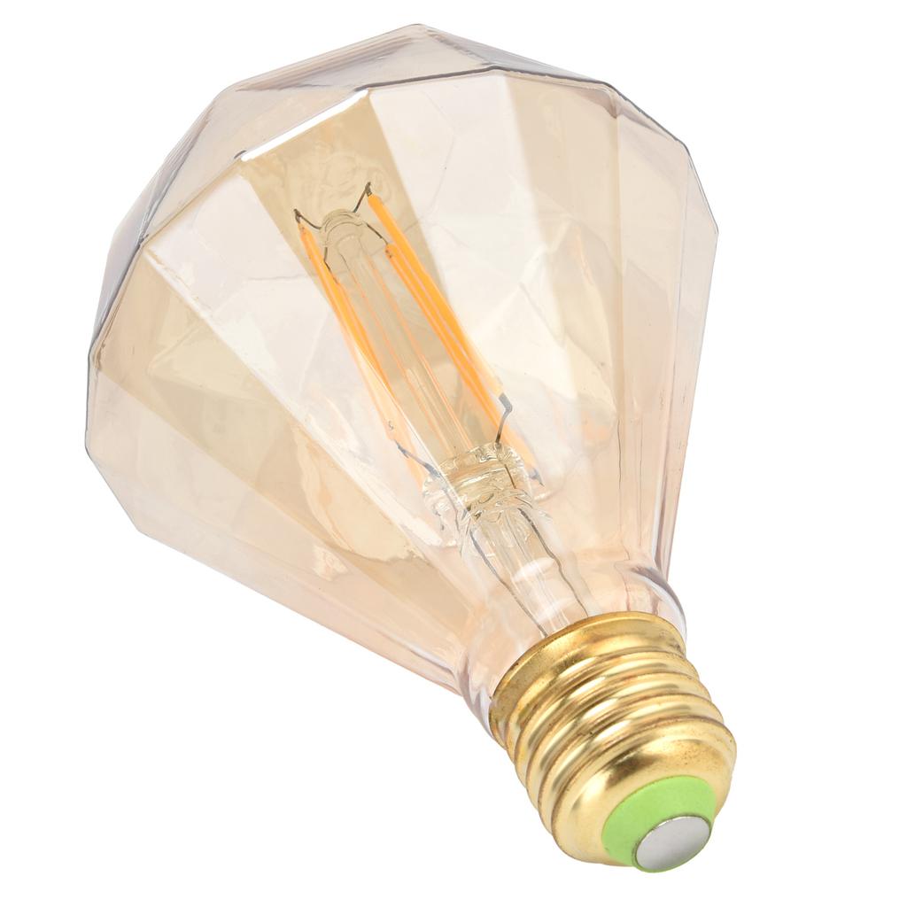 LED Light Bulb E27 4W Vintage Decorative Filament Lamp for Chandelier Wall Lamp 220V Warm Light