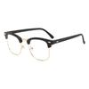 Men Retro Anti Blue Light Glasses for Computer Reading Gaming UV Protection Stylish Eyewear