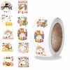 500PCS Hippie Spooky Boo Ghost Roll Stickers Laptop Luggage Colorful Decoration Chambre Personalized Harajuku Paintings Sticker