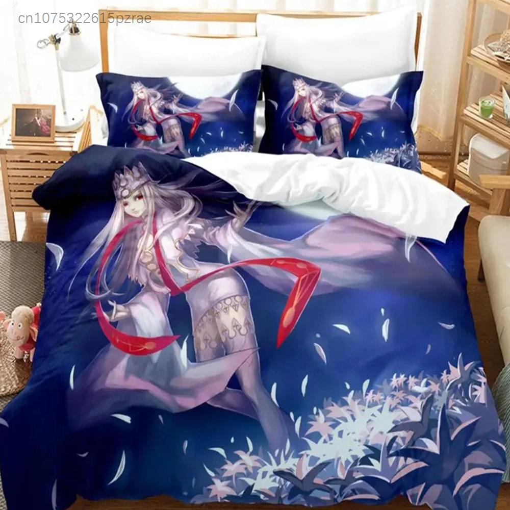 Anime Fate EXTRA Saber Nero Bedding Set Bedroom Soft Modern Bedspreads Comefortable Kids Duvet Cover Quilt Cover And Pillowcase