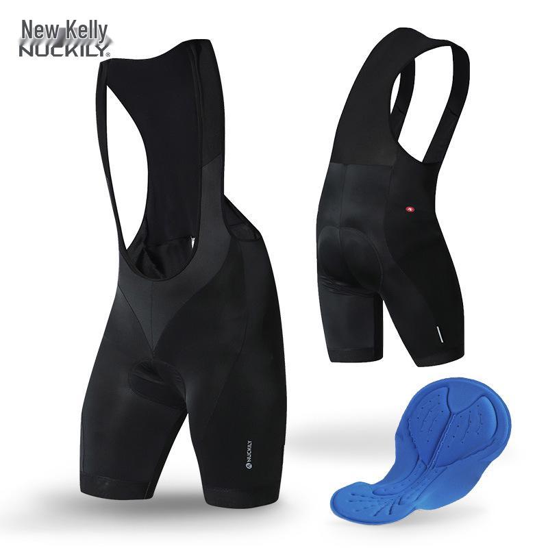 Nuckily Men s Moisture-Wicking Quick-Dry Cycling Bibs - Breathable, Sweat-Wicking Short Sleeve Outdoor Overalls M чёрный