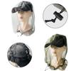 Protect Face and Neck from Annoying Bugs Mesh Head Net for Campers
