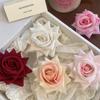 Korean Style Flower Hair Clip Bohemian Style Girl Hair Clip Cute Red Rose Hairpin  Seaside