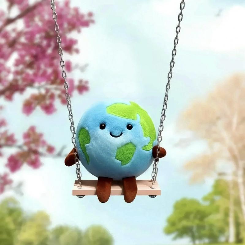 Star with the same small earth plush toy earth bag pendant earth super fresh doll doll