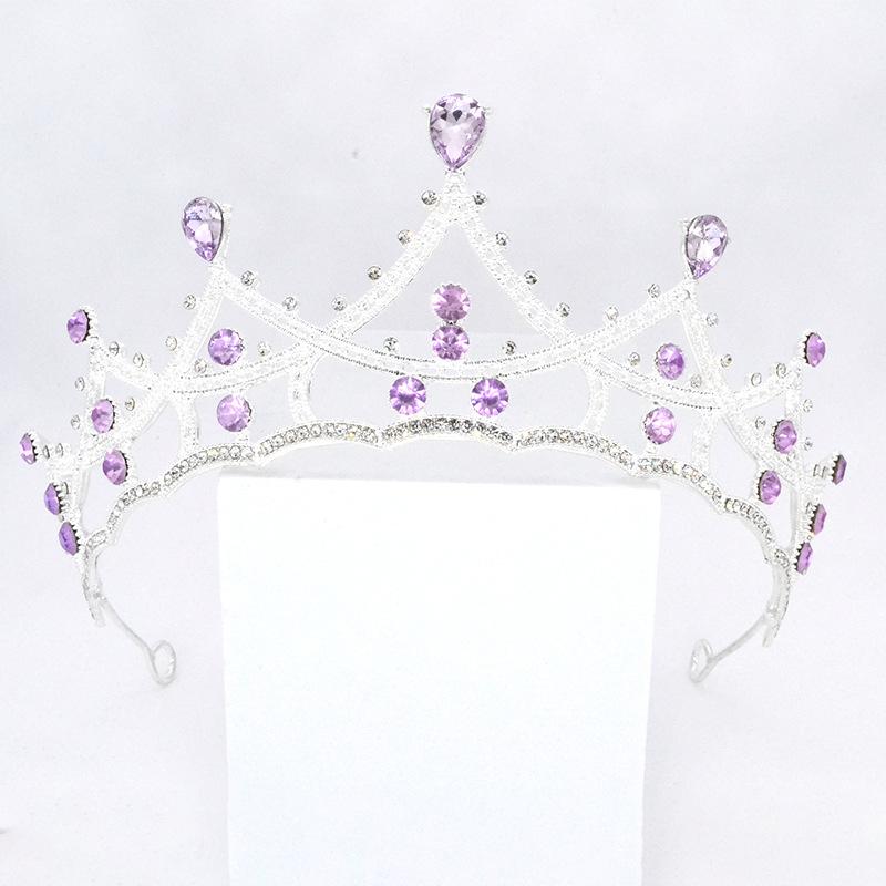 Koreańska korona panny młodej, ozdoba na głowę na ślub, kolacja urodzinowa, kryształowe akcesoria do włosów, opaska na głowę, akcesoria do studia fotograficznego, korona
