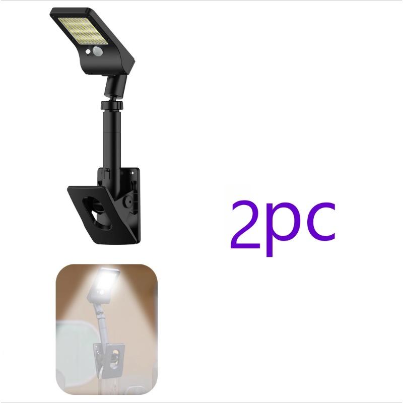 Solar Wall Light Solar Fence Light Waterproof Motion Sensor LED Induction Lamp Auto On/Off Security Porch Light for Camping