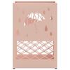 Umbrella Stand Pink 28 x 12 x 41 cm Steel