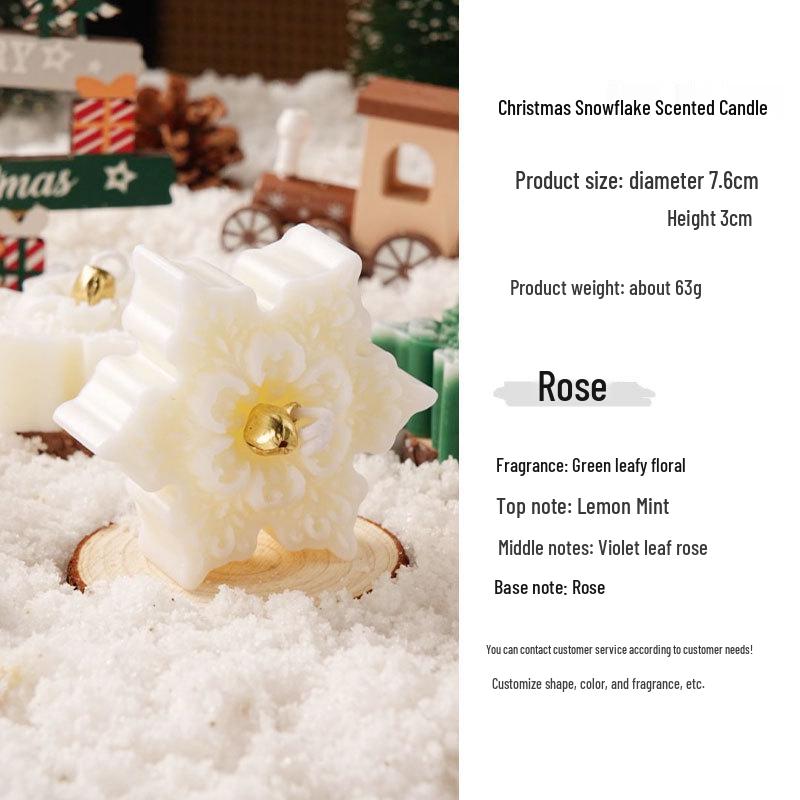 Christmas Tree-Shaped Scented Candle Ornament for Festive Decor