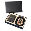 Business Gift Box Men'S Casual Gift Belt Wallet Gift Box Automatic Buckle Belt Wallet Cross-Border Gift Box