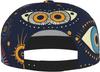 Baseball Cap for Men Women Eye Symbols Unique Vintage Dark Blue Flat Bill Snapback Hat Hip Hop Adjustable Low Profile Dad Hat