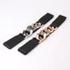 Internet Celebrity Same Style of Women's Student Dress Decorative Belt, European and American Exaggerated Chain, Elastic Waist Seal, Women's Belt
