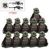 Military Figures Soldier Building Block SWAT Special Forces Assault Team Camouflage Troops Vehicle Bricks Toy