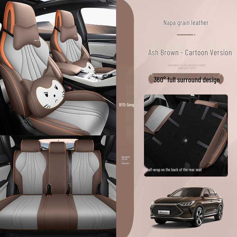 BYD Song Plus DMi/EV Perforated Leather All-Season Car Seat Cover