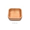 Square Wooden Fruit Salad Bowl Plate Dried Fruit Cake Snack Plates Retro  Tableware Simple Tea Tray Dessert Snack Plate