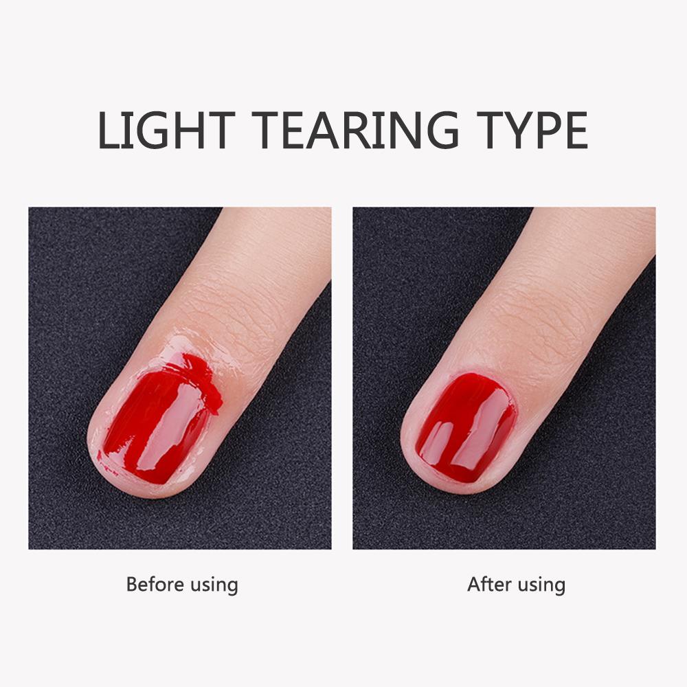 Anti-Spillage Gel For Manicure No Odor Overflow Nail Polish Rip Pull Type Quick-Dry Skin-Care