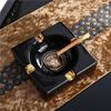 Creative European Ceramic Cigar Ashtray for Home or Office