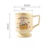 French Goblet High End Mug High End Ceramic Cup Retro High Quality Drinking Cup Souvenir Gift Cup