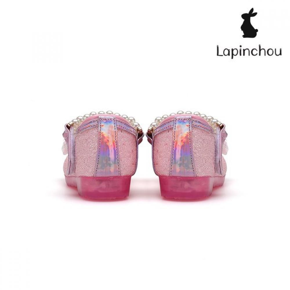 Tradhus Pink Butterfly Glitter Mary Jane Shoes Girls Elena Etouale