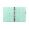 Filofax Domino Bibelplaner, Perlmutt Minze, 022579, Offiziell importiert