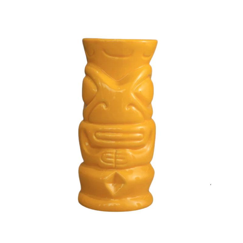 Creative Ceramic Cup TIKI Cup Bar Playing Cards Witch Doctor Statue Hawaiian Cocktail Cup Personalized Wine Glass Best Gift Cup