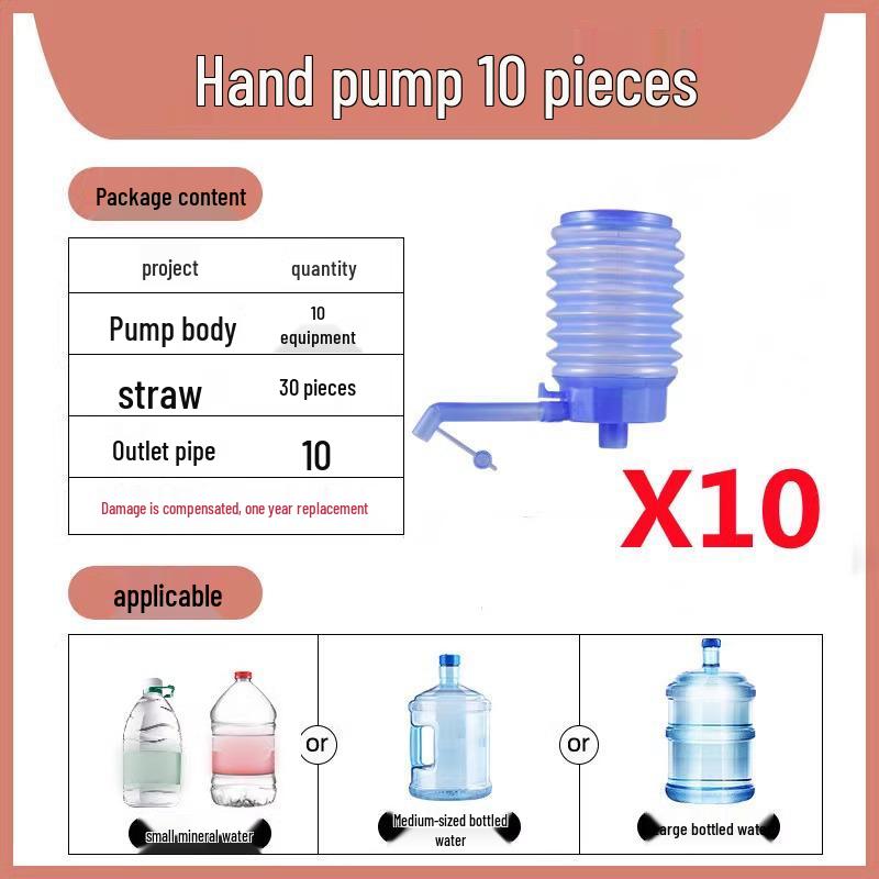 Automatic Hand-Press Water Dispenser for Bottled Mineral Water