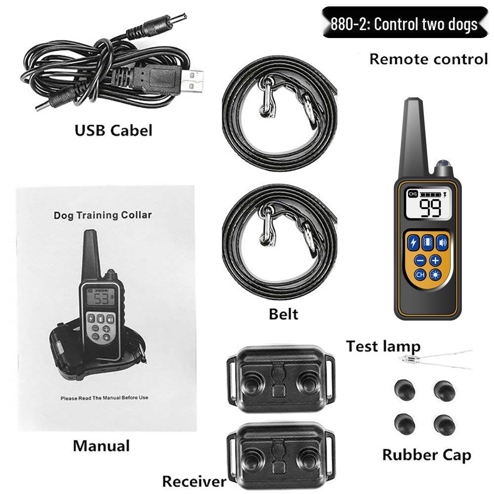 Waterproof Anti-Barking Shock Collar for Dog Training