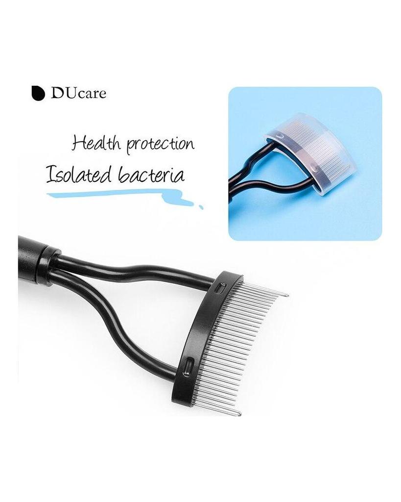 Docolor Foldable Eyelash Curler Beauty Makeup Lash Separator Metal Eyelash Brush Comb Mascara Curl Beauty Makeup Cosmetic Tool