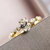Huitan Versatile Women Ring Simple Design Inlaid Shining Oval CZ Party Lady Elegant Trendy Accessories Chic Jewelry for WeddingGood product