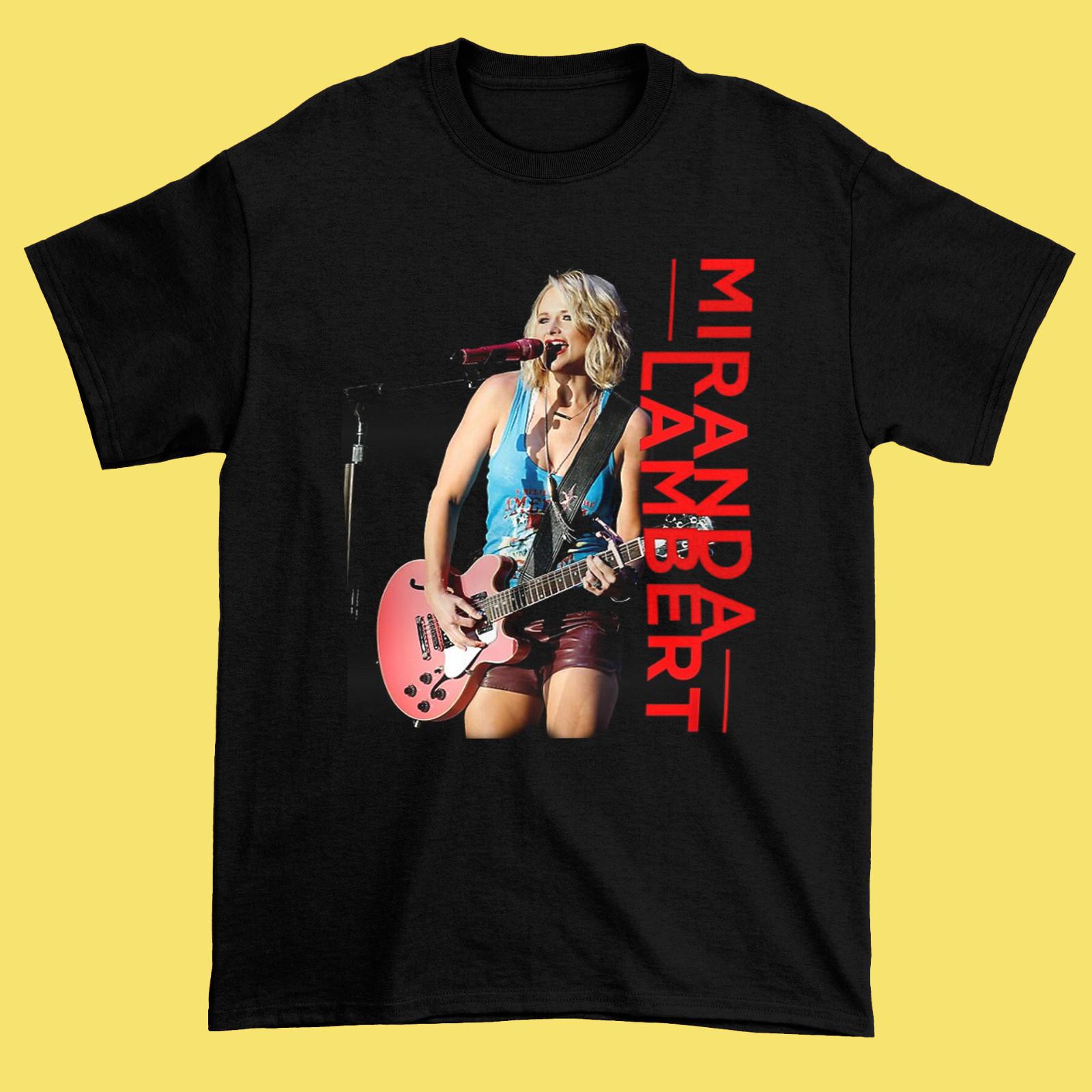 Miranda Lambert Music Singer Women black Men All size Shirt XXL