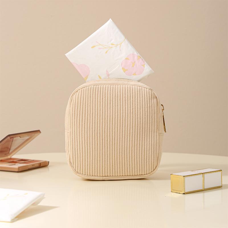Portable Sanitary Napkin Storage Pouch Mini Travel Period Bag for Women Girls Hygiene Organizer