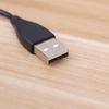 USB Magnetic Charging Cable Fast Cord for Pebble 3 Smart Watch Black Cable Charging Cord