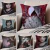 Terrible SSILENT HILL F Game Cushion Cover Throw Pillow Cover Hidden Button Durable Polyester Chair Cushion